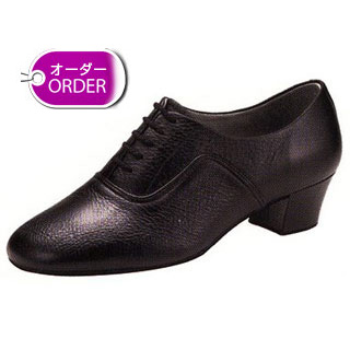 セキネ メンズ ラテンシューズ ソフト黒革 681