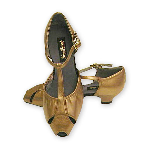 フレンド　外反母趾用　兼用ダンスシューズ　【牛革タイプ】