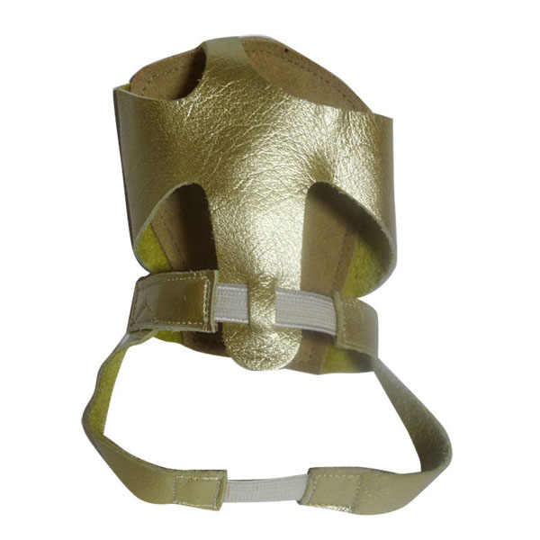 ROSERIS　ハーフサンダル　ライトゴールド（ベリーダンスや体操に、はだし感覚・前半分のシューズ）