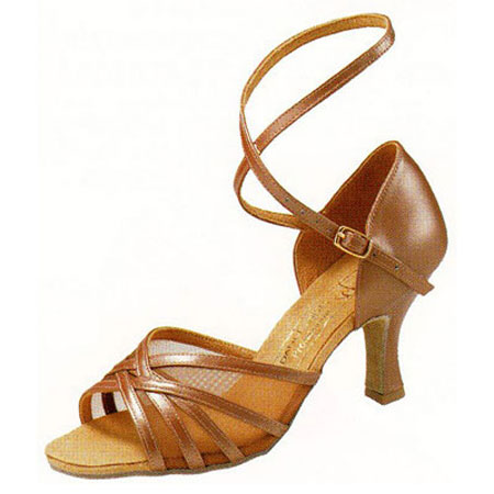 ブラウンパールカーフメッシュ(牛革)CR215F