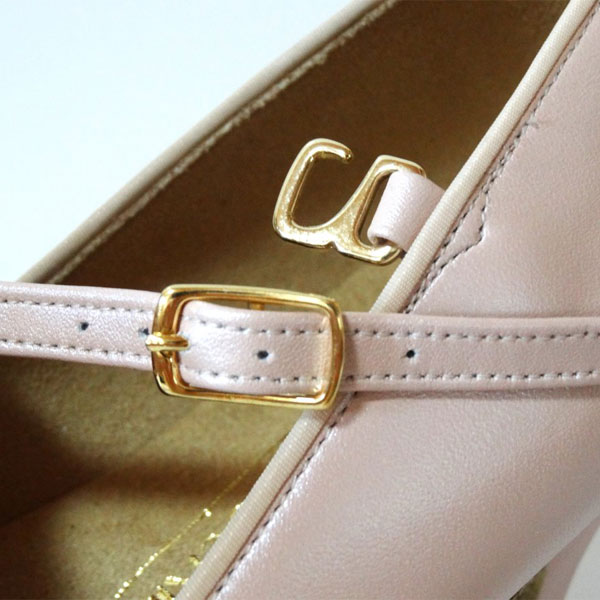 セキネ　スタンダードシューズ　 ベージュパール（ベルト付き）B170