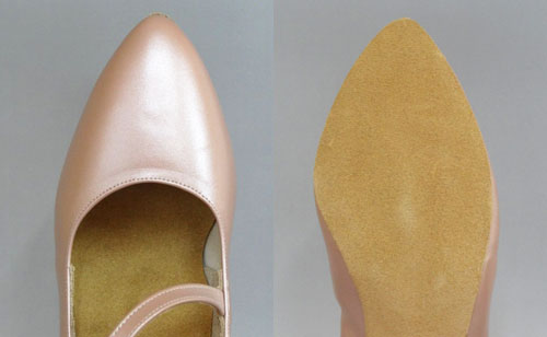 セキネ　スタンダードシューズ　 ベージュパール（ベルト付き）B170