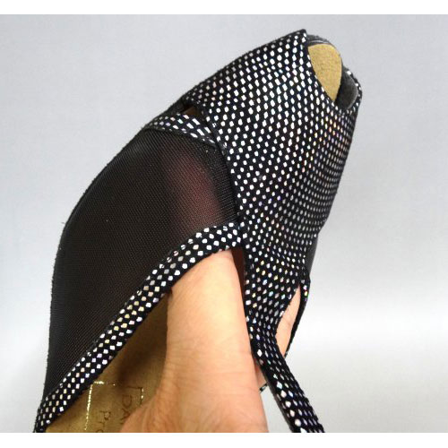 セキネ パーティーシューズ　スエードシャインメッシュ（豚革）PK5036BN