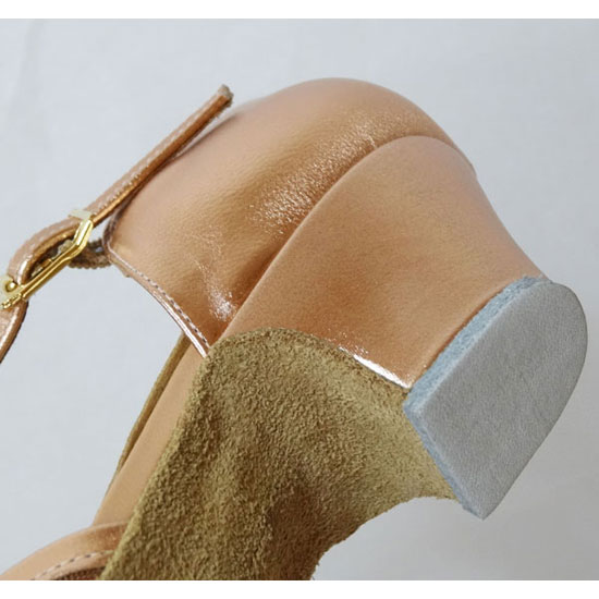 セキネ パーティーシューズ　サティーナベージュ メッシュ PK54BN