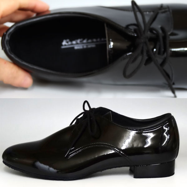 ケント　外羽式モダンダンスシューズ1　ウイング　ソフトエナメル