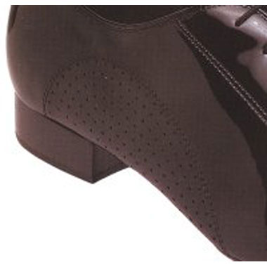 スーパ　男性用上級者向けスタンダードシューズ　ブラックエナメル　競技モデル　5200W