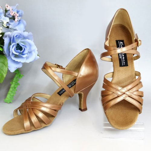 ケント ラテン　ダンスシューズ 　キャロンBX　オークパール