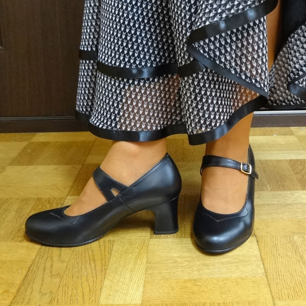 RIS-IRIS レッスン用・釘無し（日本製　フラメンコシューズ・サパトス）