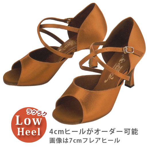 春日　クロスストラップ型　ローヒールオーダー
